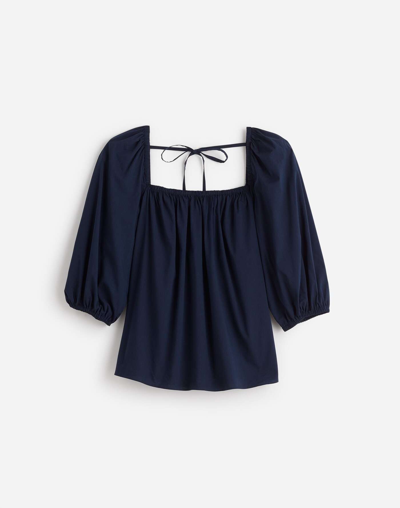 Puff-Sleeve Babydoll Top | Madewell | Madewell