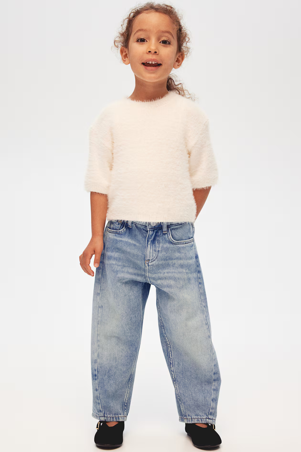 Loose Fit Jeans - Light denim blue - Kids | H&M US | H&M (US + CA)