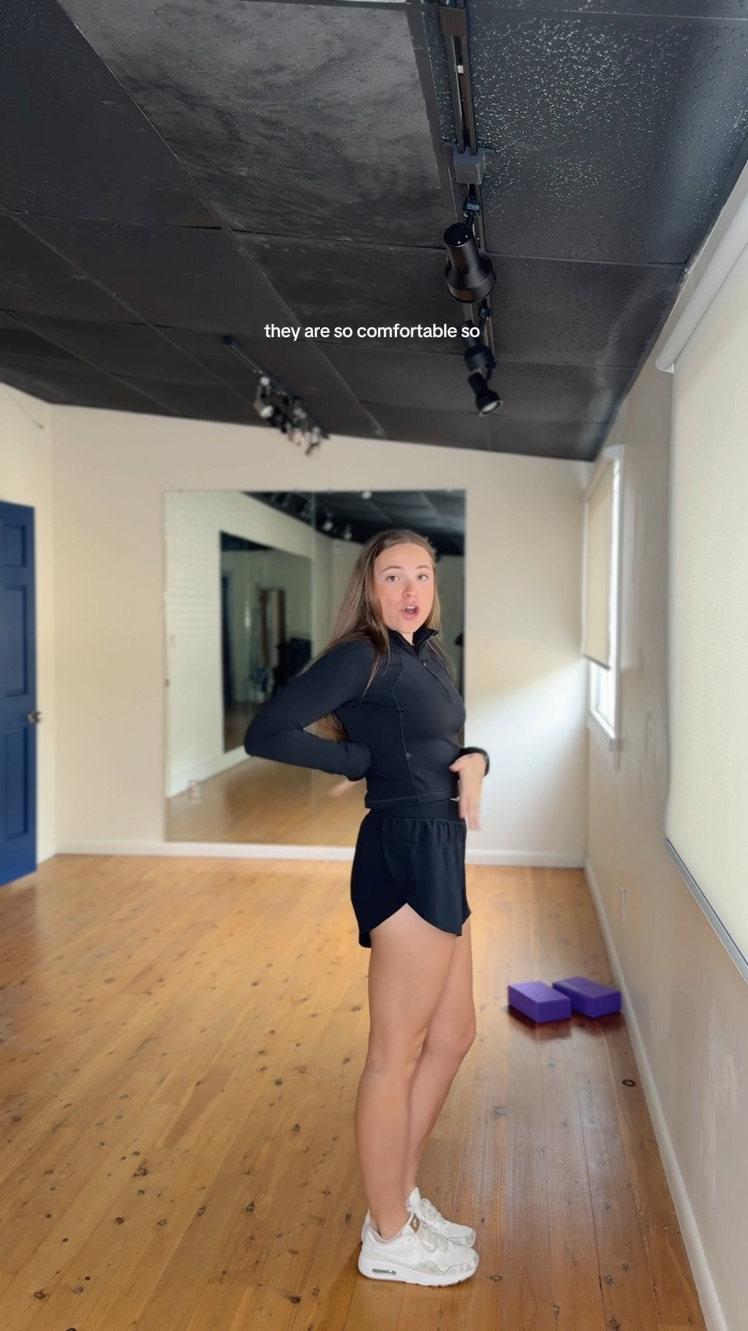 top: size small
shorts: size small