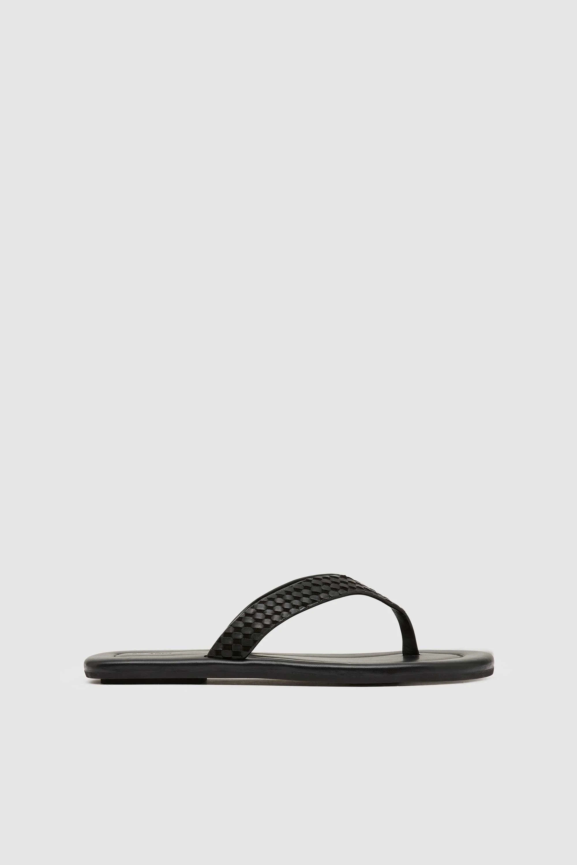 Lattice Weave Thong - Black | St. Agni (US, UK, EU)