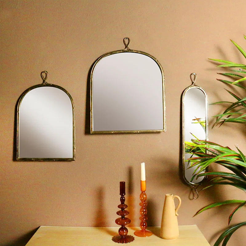 Yarelly Metal Arch Wall Mirror | Wayfair North America