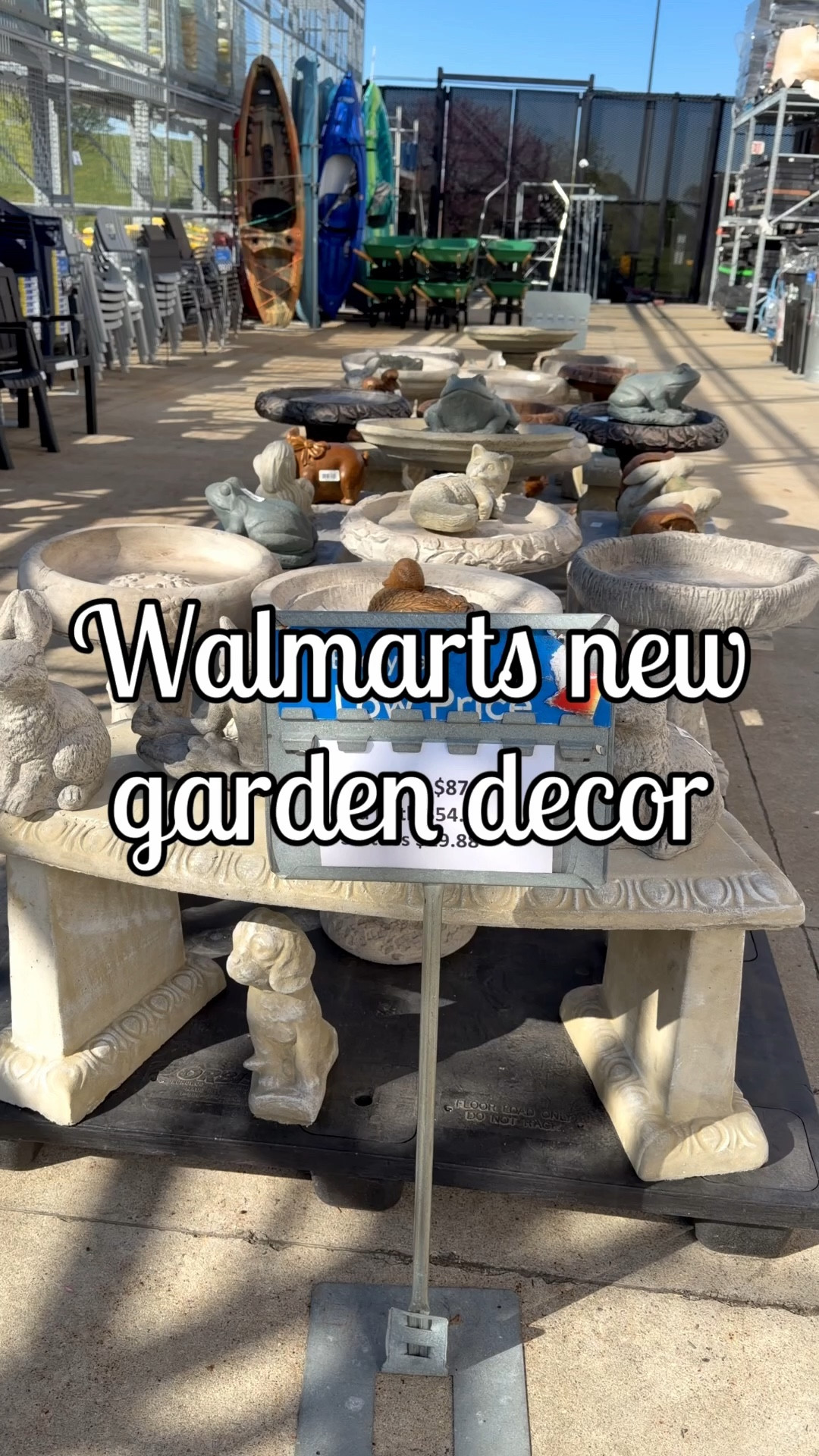 New garden decor from Walmart 

#LTKSeasonal #LTKHome