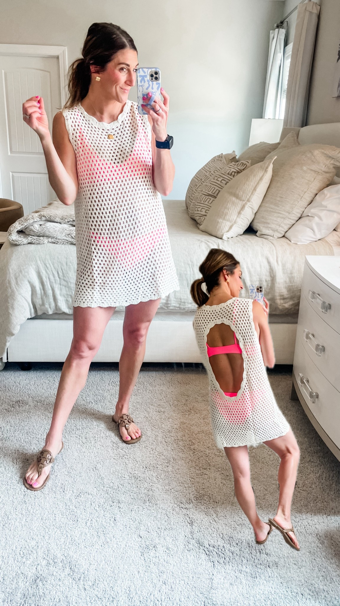 Like to shop this super cute cover-up 15% off. Criticize, wearing a small.

Also linked up my two-piece swimsuit from Left on Friday (top M, bottoms S), shoes and necklace!

Click above to shop!

Swim | coverup | bikini | two piece | vacay | vacation | beach | pool | flats | sandals | Tory Burch | millers | flats | necklace | tiny tags | engraved | personalized 



#LTKSwim #LTKSaleAlert #LTKShoeCrush