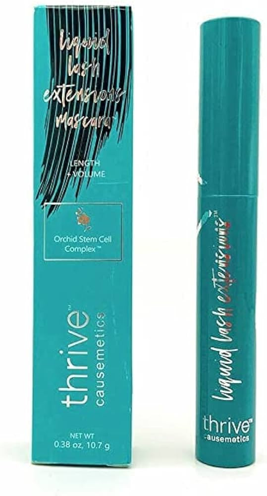 Thrive Causemetics Liquid Lash Extensions Brynn Rich Black .38oz Full Size, 0.38 Ounce (Pack of 1... | Amazon (US)