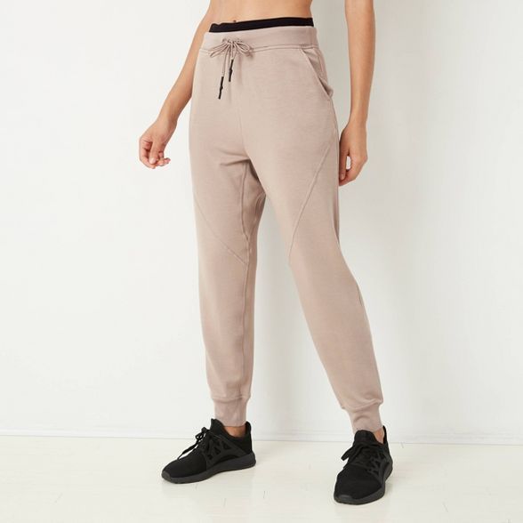 Women's Mid-Rise Cozy Jogger Pants with Drawstring - JoyLab™ | Target