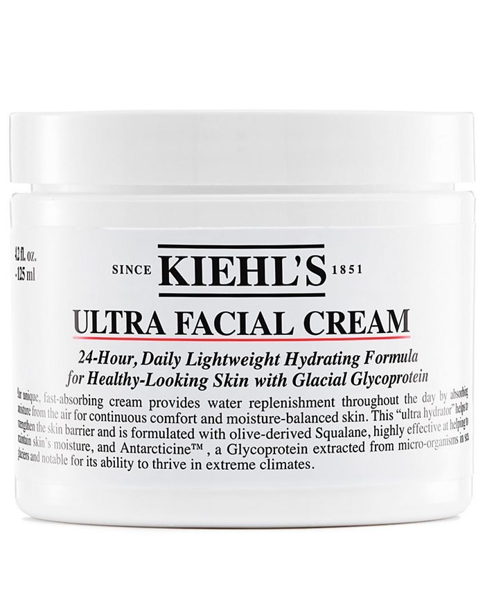 Kiehl's Since 1851 Ultra Facial Moisturizing Cream with Squalane, 4.2 oz. & Reviews - Skin Care -... | Macys (US)