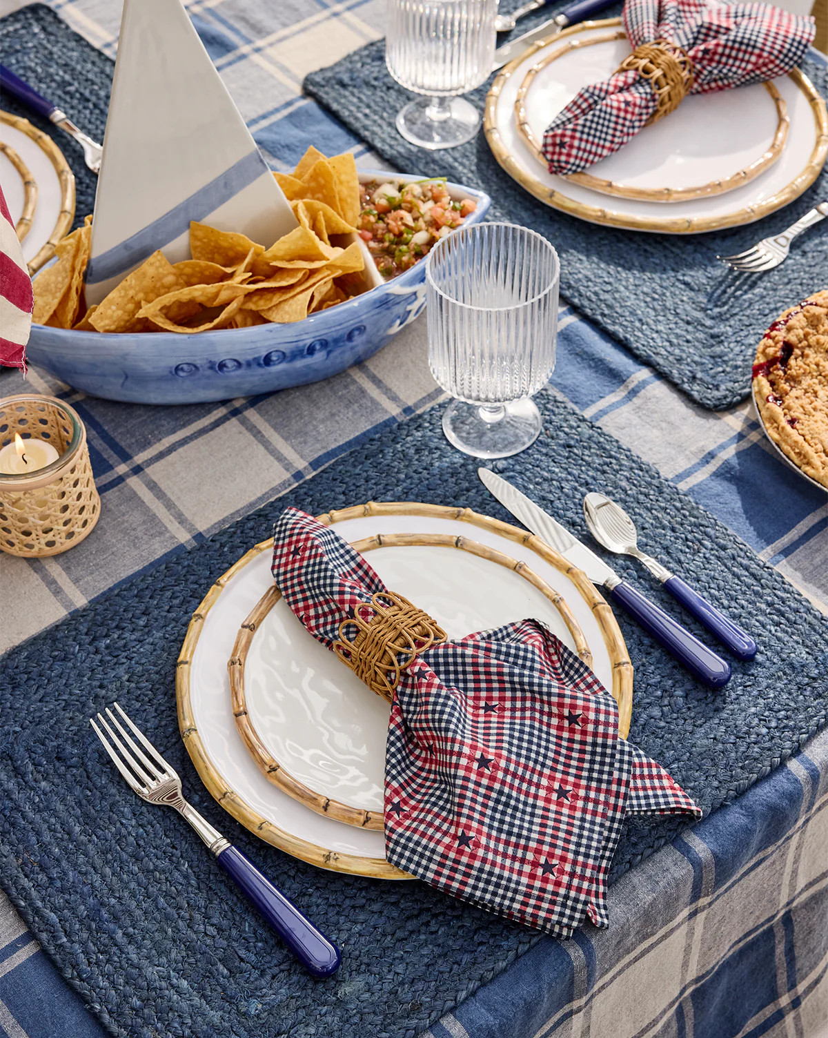 Americana Napkin Set (Set of 4) | McGee & Co. (US)