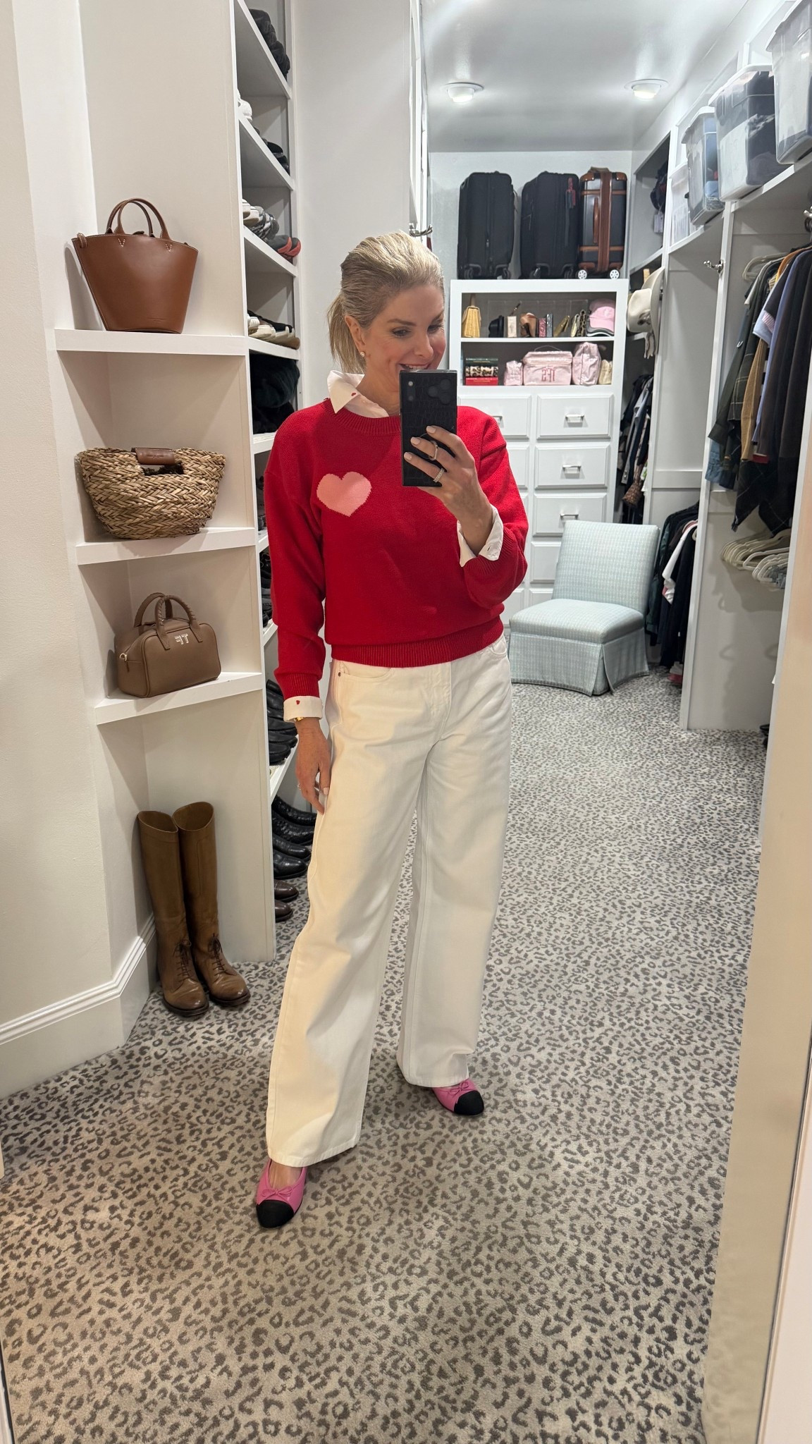 The perfect Galentine’s Day style! Now on extra SALE  Size S/27

#LTKValentine #LTKSaleAlert #LTKootd