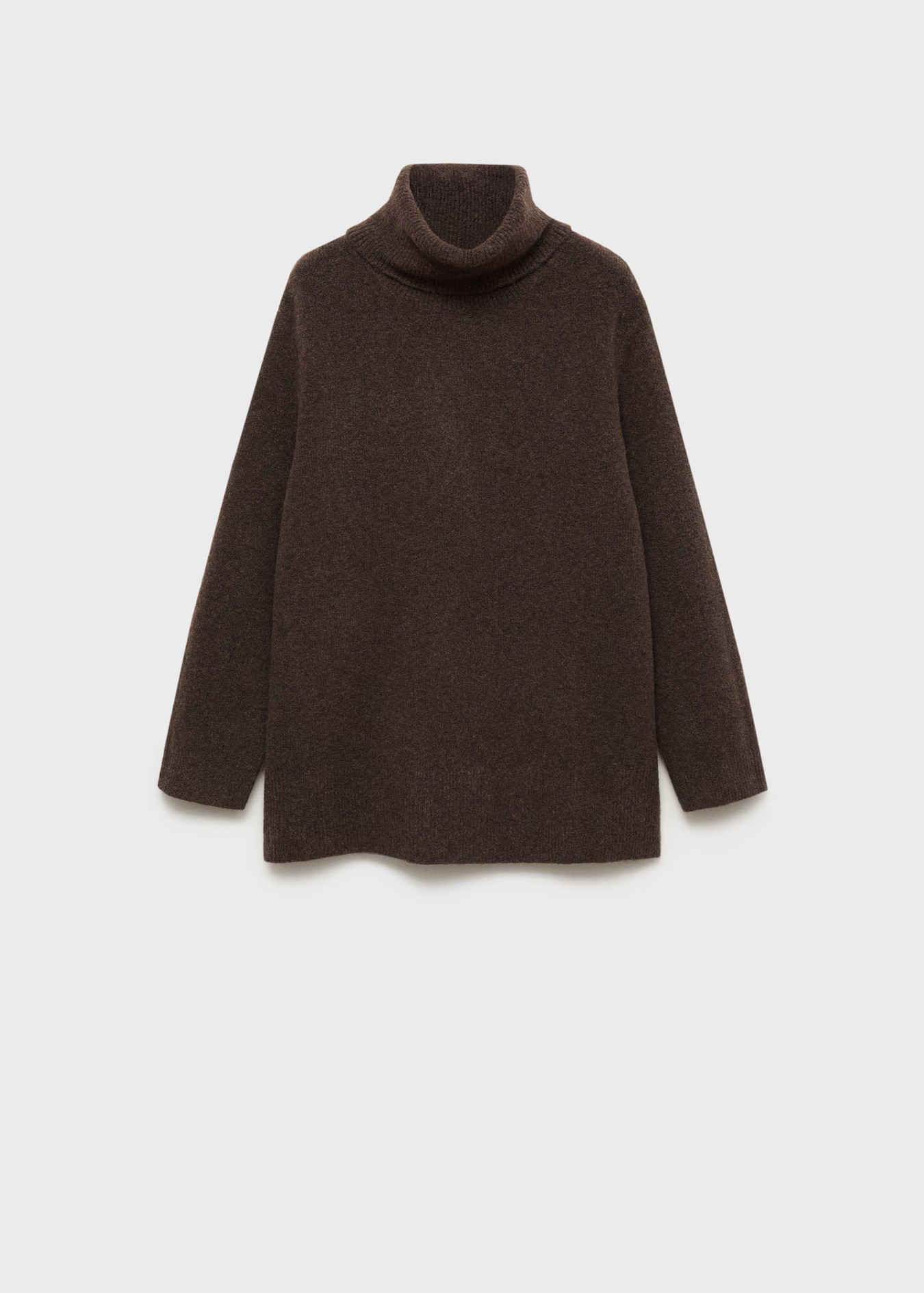Turtleneck knit sweater | MANGO (UK)