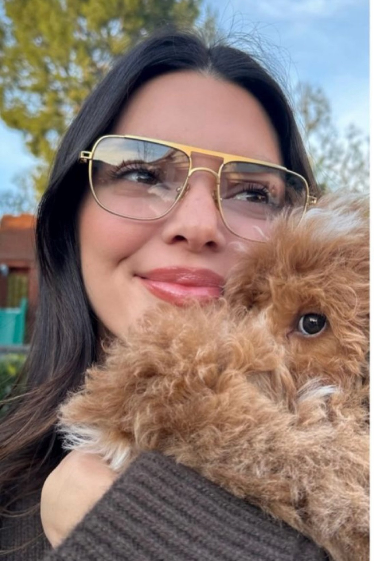 Shop Kendall Jenner flat top aviator navigator sunglasses with clear purple lens #KendallJenner #CelebrityStyle #TheKardashians

#LTKFindsUnder100 #LTKStyleTip