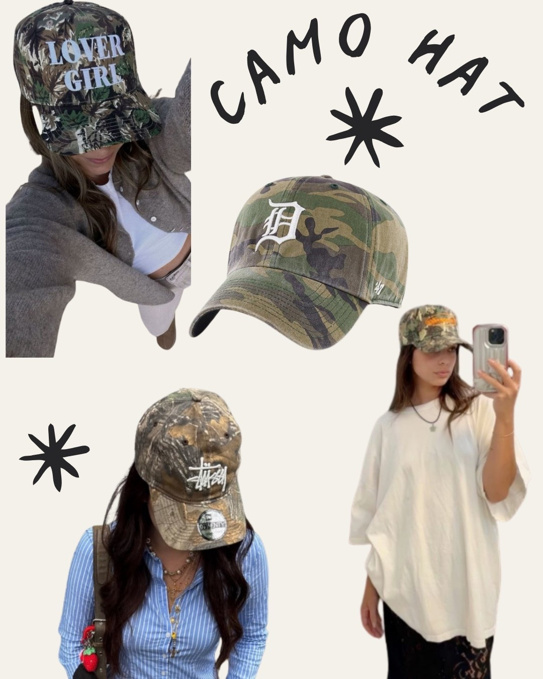 Fall wardrobe wish list ✨ camo baseball hat

#LTKStyleTip #LTKOver40 #LTKMidsize
