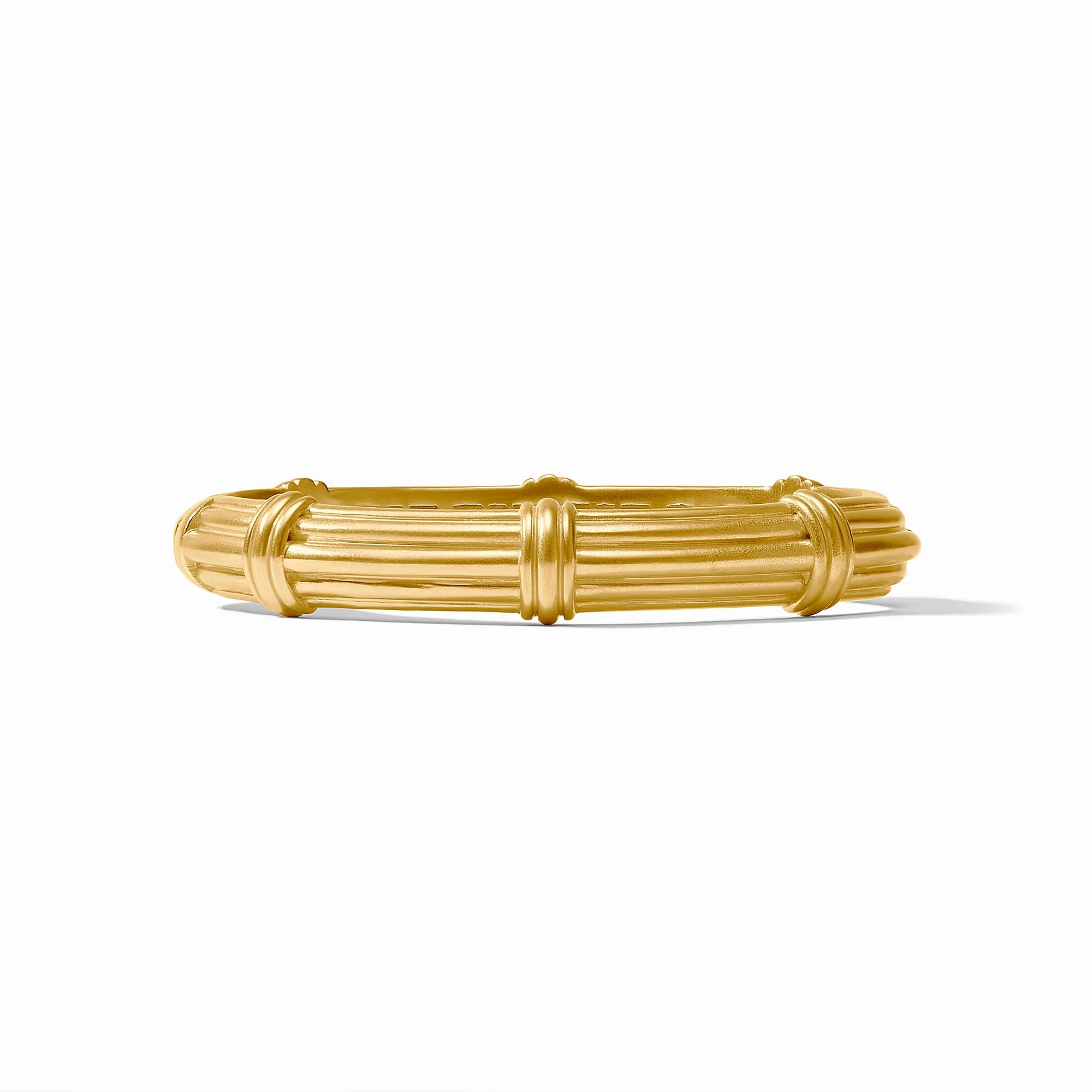 Portofino Demi Hinge Gold Bangle | Julie Vos