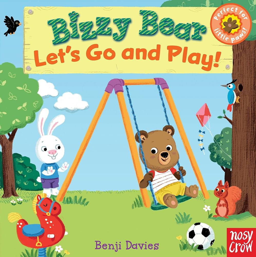 Bizzy Bear: Let's Go and Play: (Interactive Board Book About Playing at the Park for Toddlers - W... | Amazon (US)