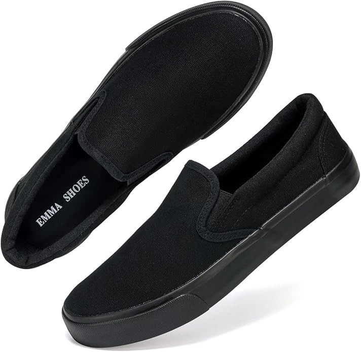 Emma Shoes Low-Top Slip Ons Women's Fashion Sneakers Casual Canvas Sneakers for Women Comfortable... | Amazon (US)