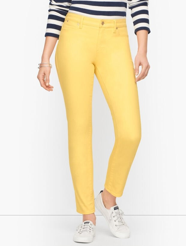 Slim Ankle Jeans - Colors | Talbots
