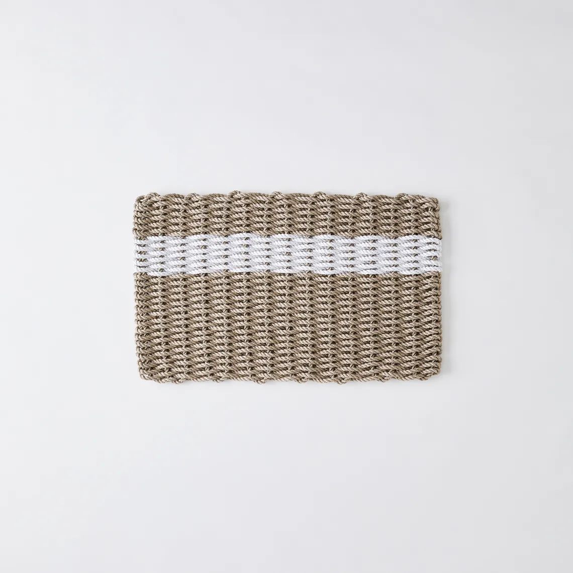 The Rope Co. Essential Striped Lobster Rope Doormat | Food52
