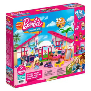 Mega Bloks Construx Barbie Malibu House | Boots.com