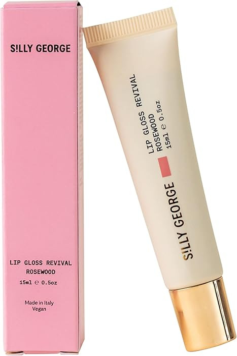 Silly George Lip Gloss Revival - Glossy Hydrating Glaze with Peptides, Shea Butter, & Moisturizin... | Amazon (US)