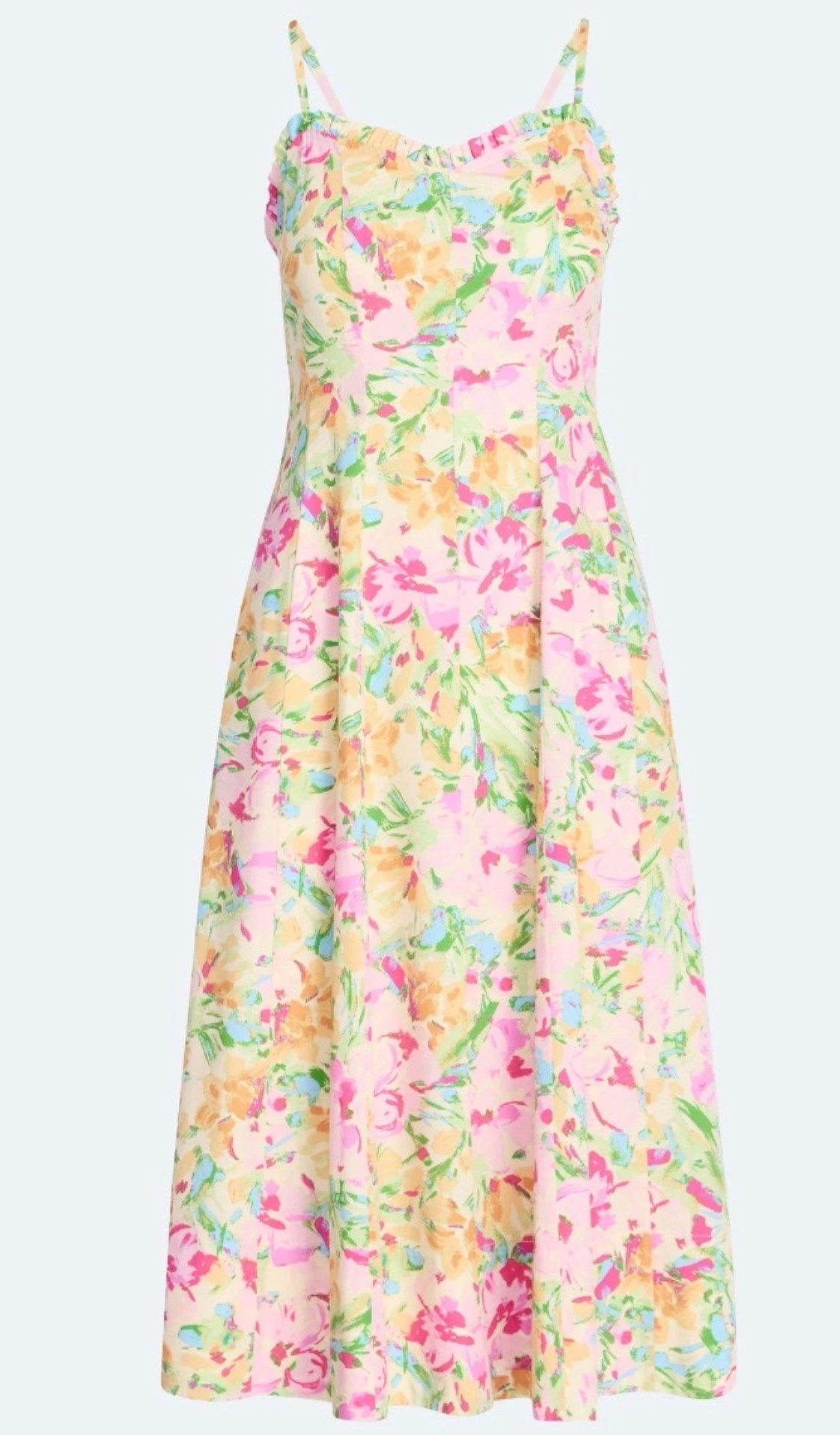 Free Assembly Women's Cotton Panel Midi Dress with Sweetheart Neckline, Sizes XS-XXL

#LTKBump #LTKSeasonal #LTKootd