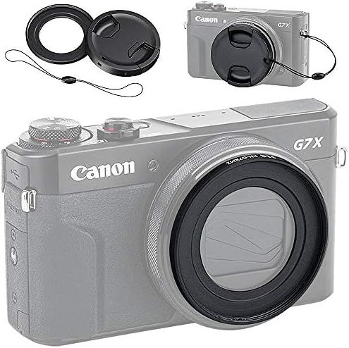 JJC Dedicated Metal 49mm Thread Filter Adapter Lens Adapter for Canon PowerShot G7X III II G5X In... | Amazon (US)