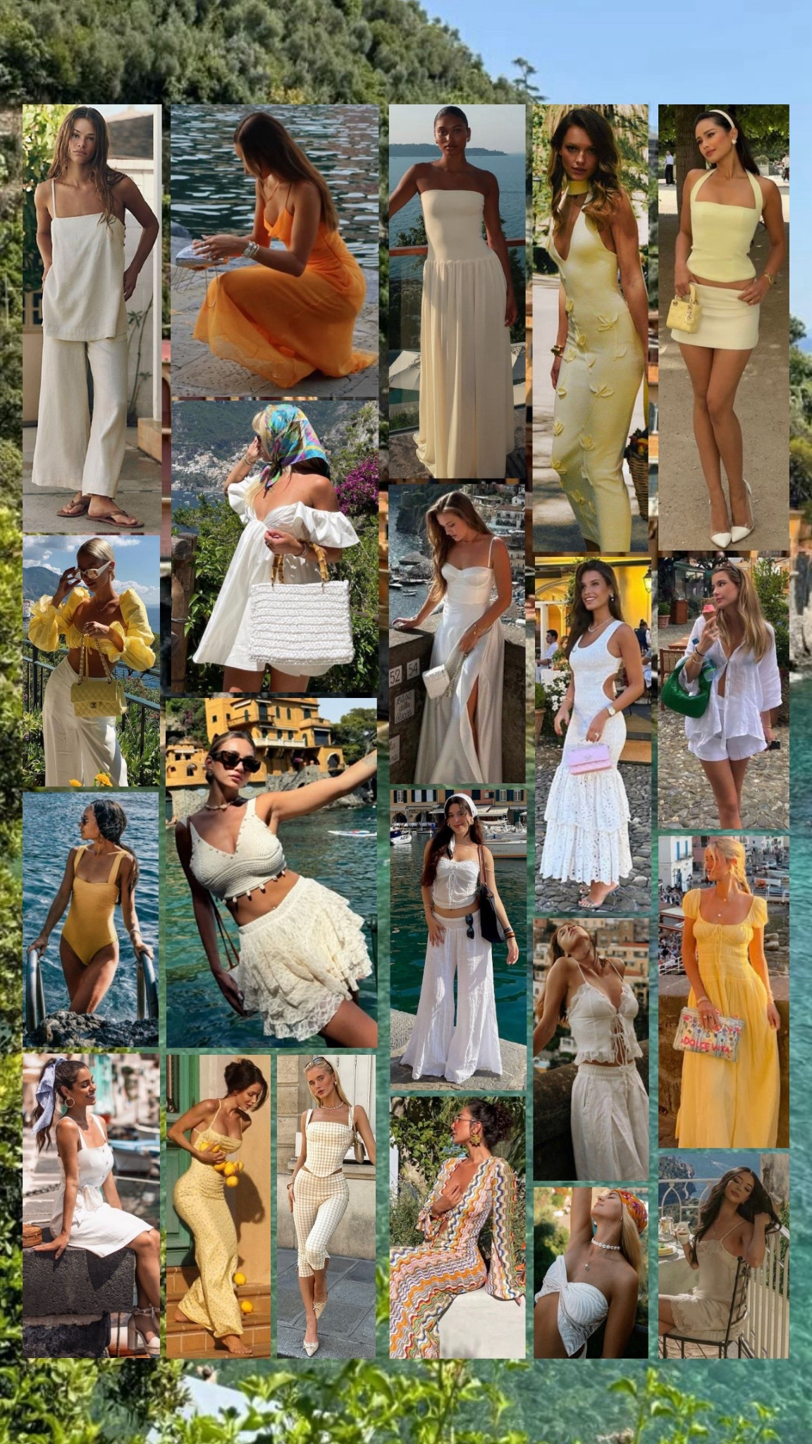 WHAT I WOULD WEAR IF I VISITED POSITANO, ITALY !
the urge to have an italian summer is intense. positano has always been on my list to visit from the beautiful blue waters to the colorful buildings, and serene warmth of the sun hitting your skin. if i was there this is what i would wear, would you ?! 

#LTKSummerEdit #LTKTravel #LTKSaleAlert