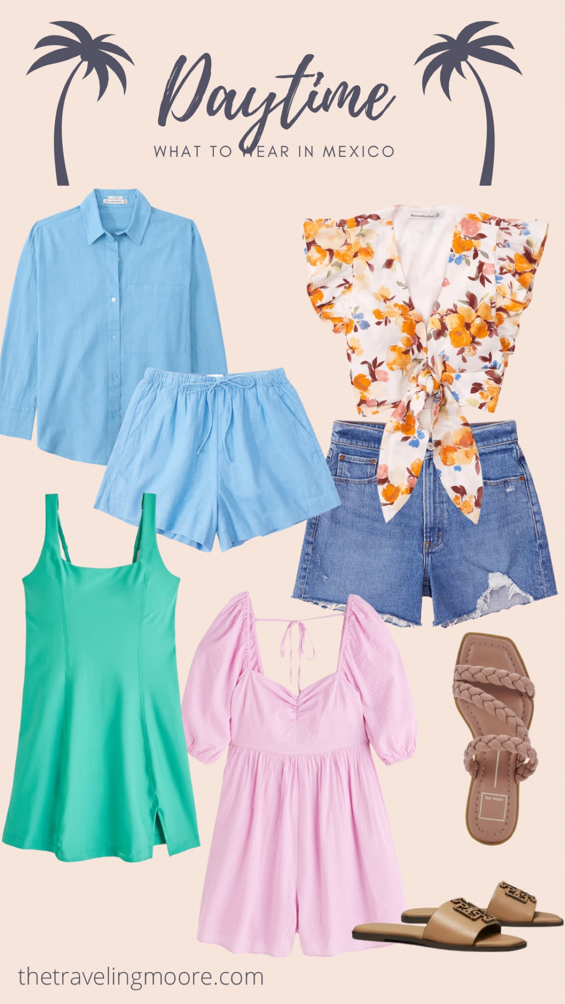 Tropical vacation outfits, resort wear, Mexico vacation 

#LTKtravel