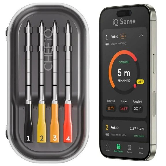 MEATER Plus: Smart Bluetooth Wireless Meat Thermometer | For BBQ, Grill, Oven, Smoker, Air Fryer ... | Walmart (US)