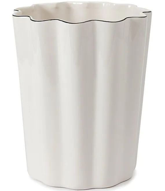 Kassatex Le Marais Collection Porcelain Wastebasket | Dillard's | Dillard's