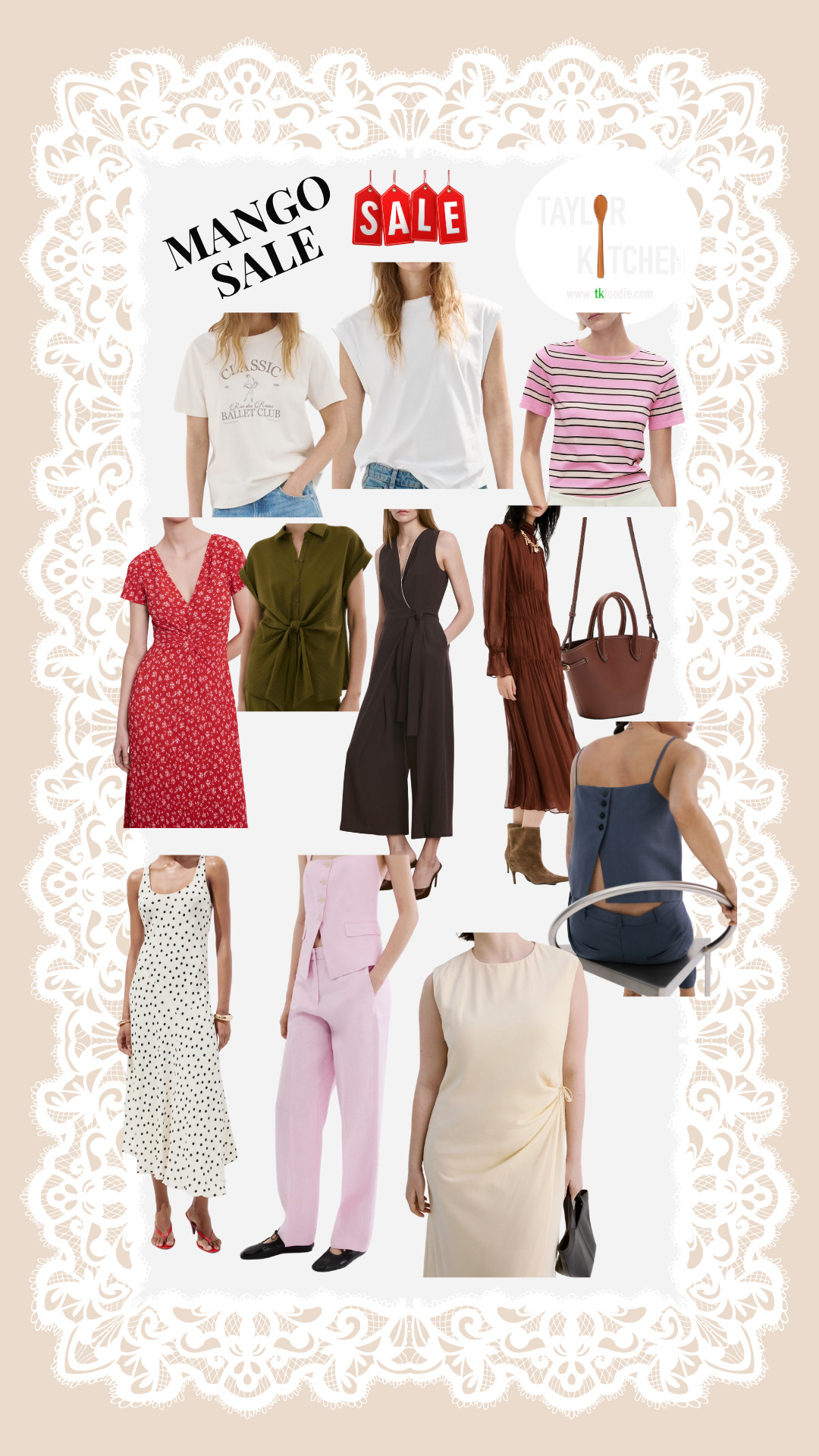 Found some great #sales for those of you that love the style of @Mango clothing.  I think I'm going to hop on that ballet graphic T.  So cute & under $20.
Find them all here on my LTK. 

 #LTKSaleAlert