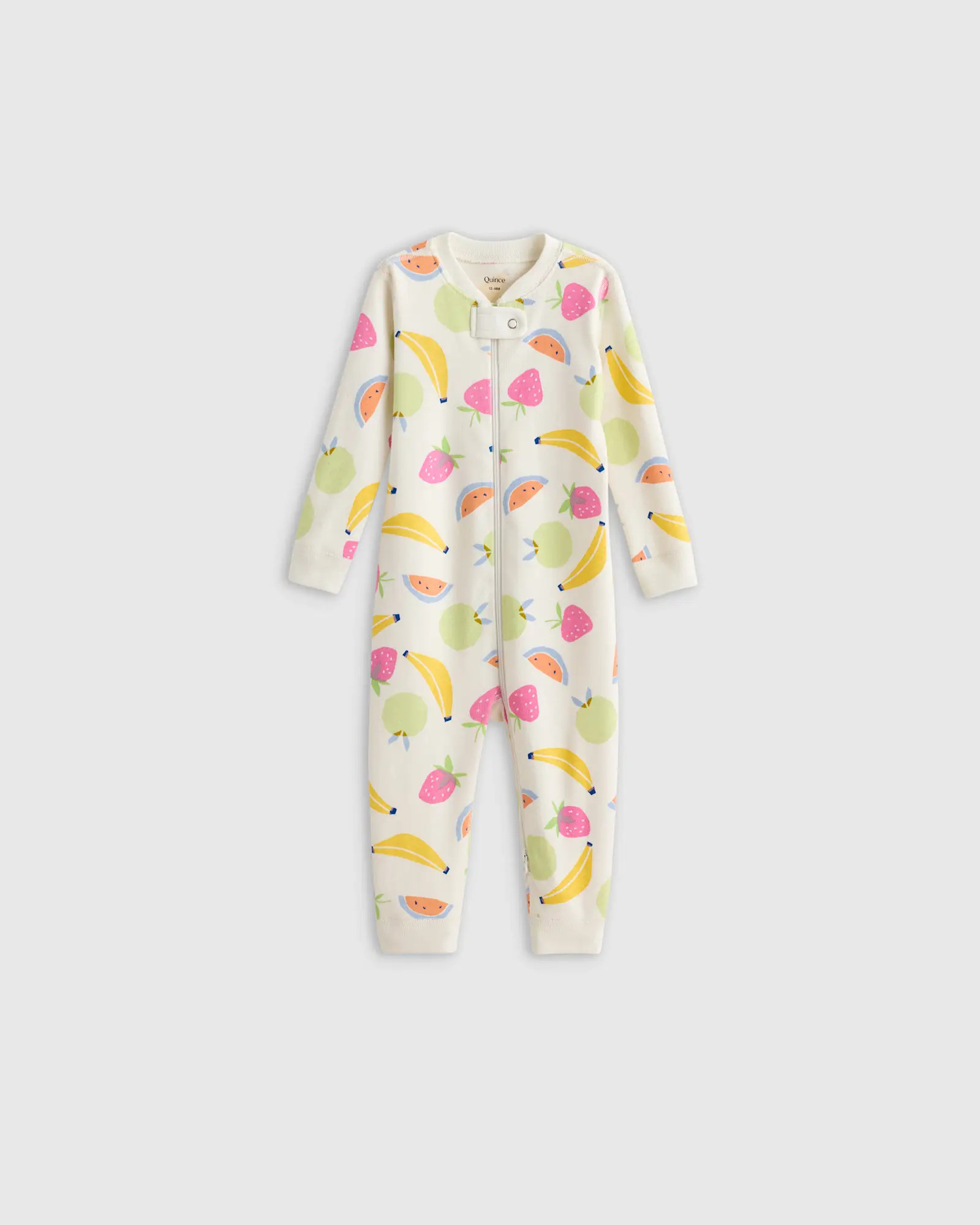 100% Organic Cotton One Piece Pajama | Quince