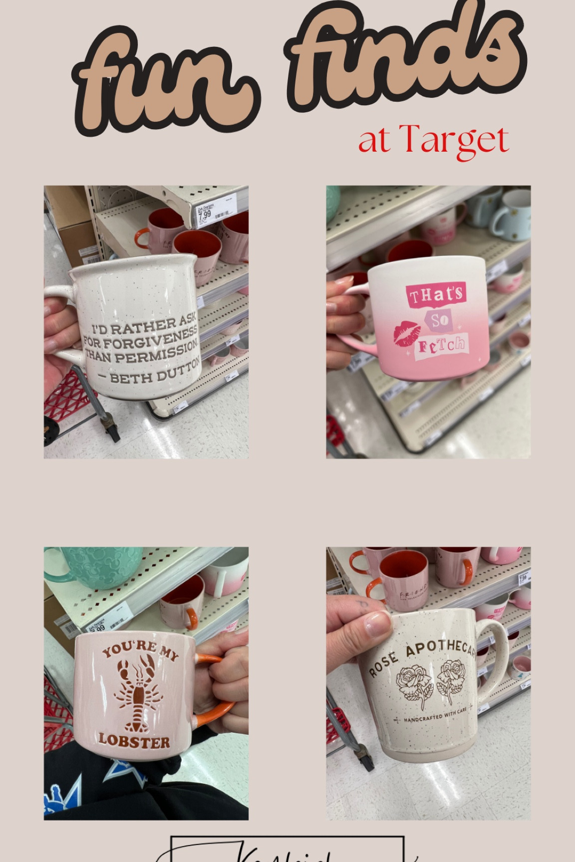 Cute tv/movie mugs at Target! 

#LTKHoliday #LTKGiftGuide #LTKSeasonal
