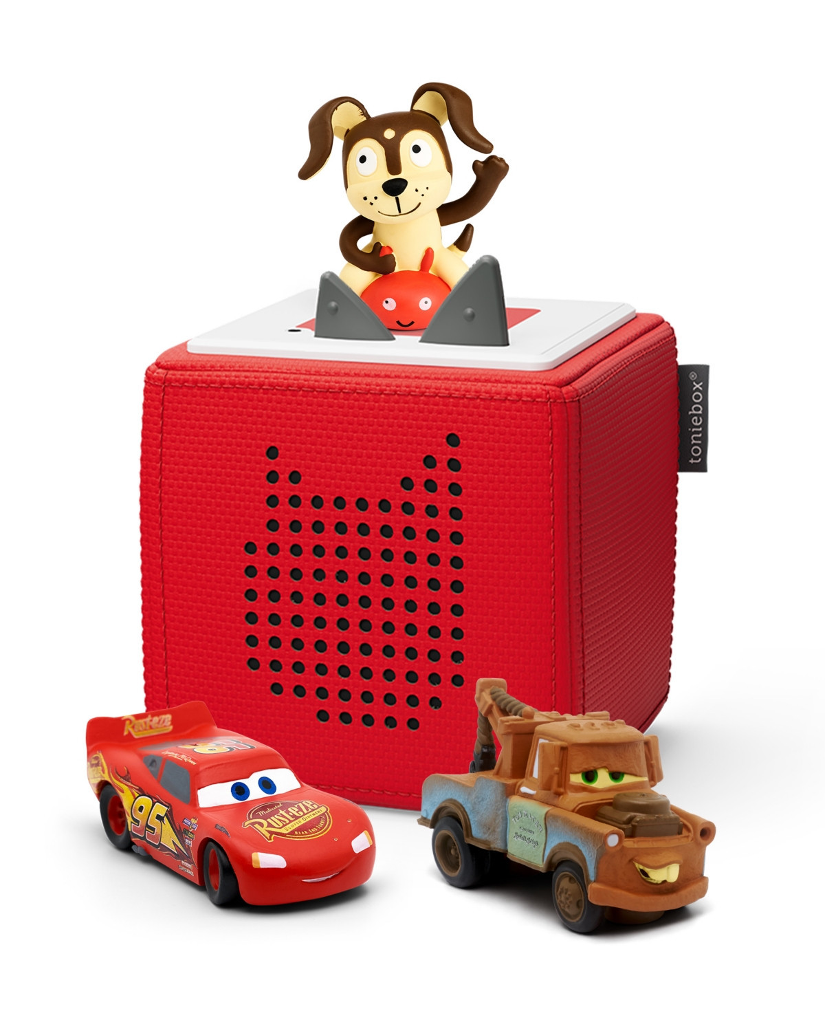 Tonies Red Toniebox & 3 Audio Figurines | Macy's