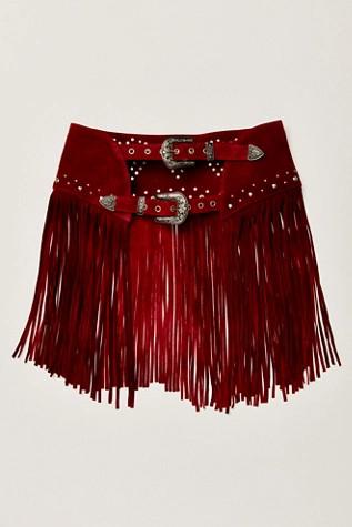 Understated Leather Heart Em Skirt Belt | Free People (Global - UK&FR Excluded)