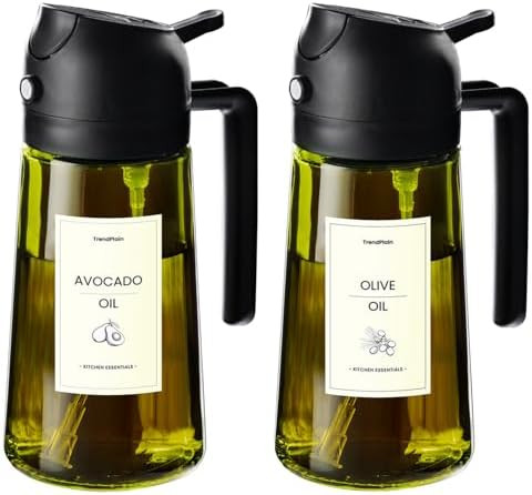 TrendPlain - Original 16oz/470ml Olive Oil Dispenser Bottle for Kitchen Gadgets and Air Fryer Acc... | Amazon (US)