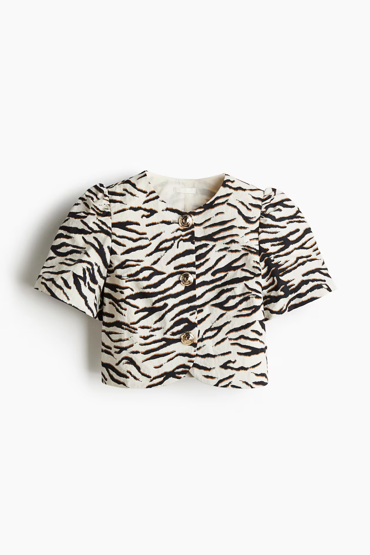 Puff-Sleeved Blouse | H&M (US + CA)