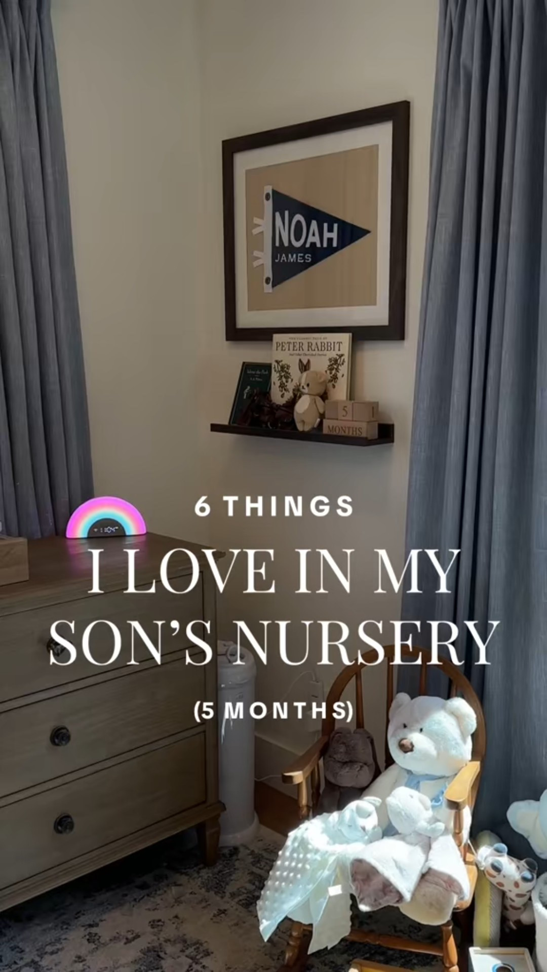 6 practical items I love in my nursery!