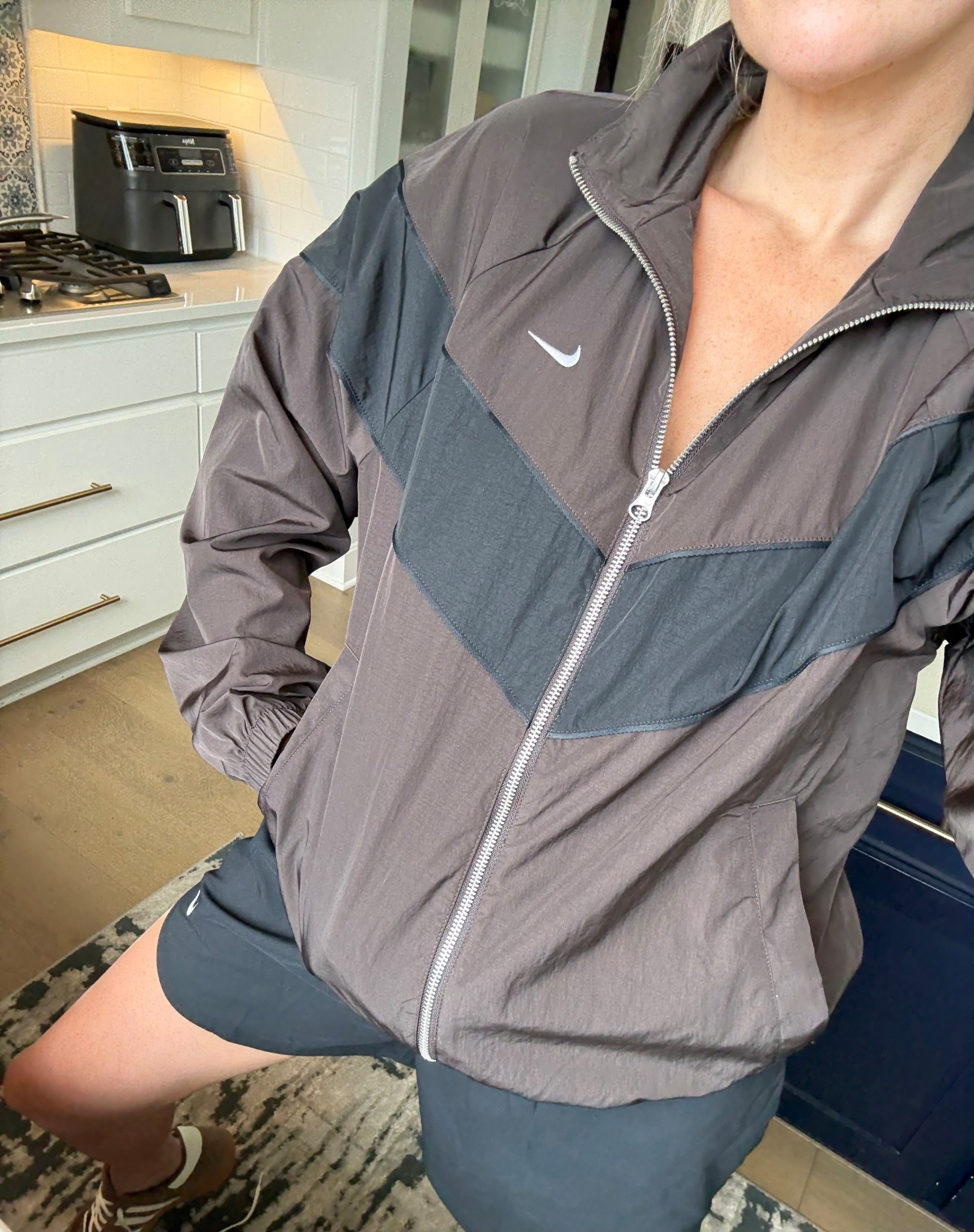 Love love love the color and fit of this jacket!! Wearing my true size medium 

#LTKActive