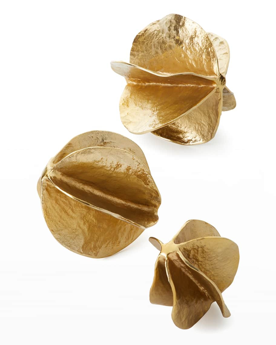 John-Richard Collection Gold Spheres, Set of 3 | Neiman Marcus