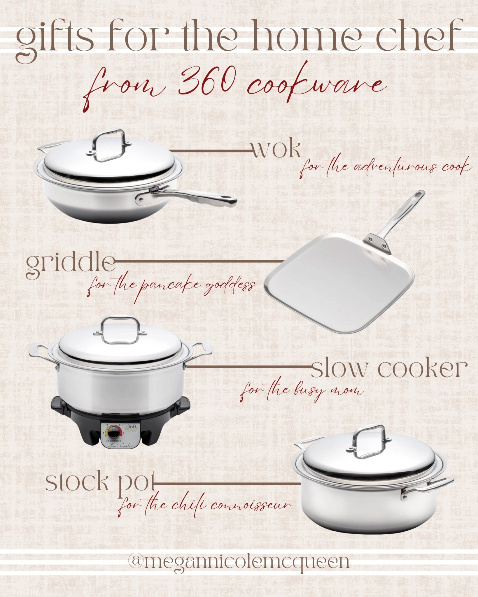 rounded up some of my favorite gift ideas from @360cookware! so many perfect options for the home chef in your life!

#ad #360cookware

#LTKHome #LTKHoliday #LTKGiftGuide