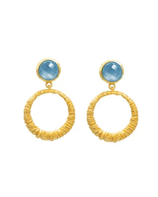 Nyx Earrings Tanzanite | MARCIA MORAN