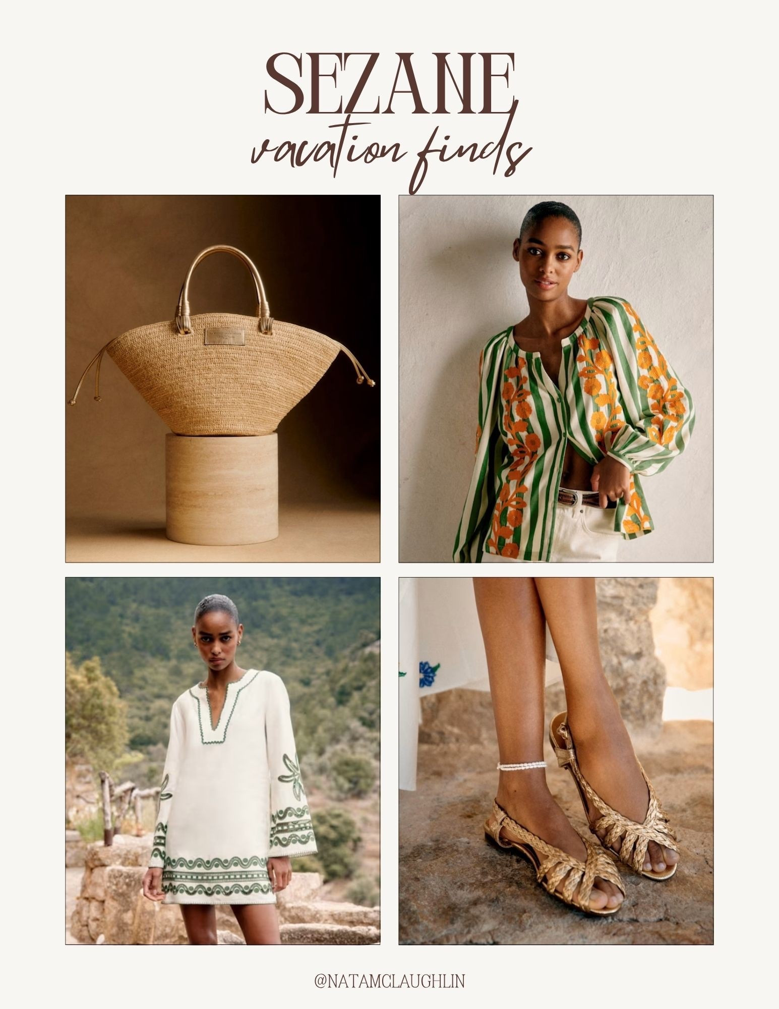 Sezane vacation finds. This striped top is so fun and you know I love a basket bag! 

#sezane

#LTKSeasonal #LTKStyleTip #LTKTravel