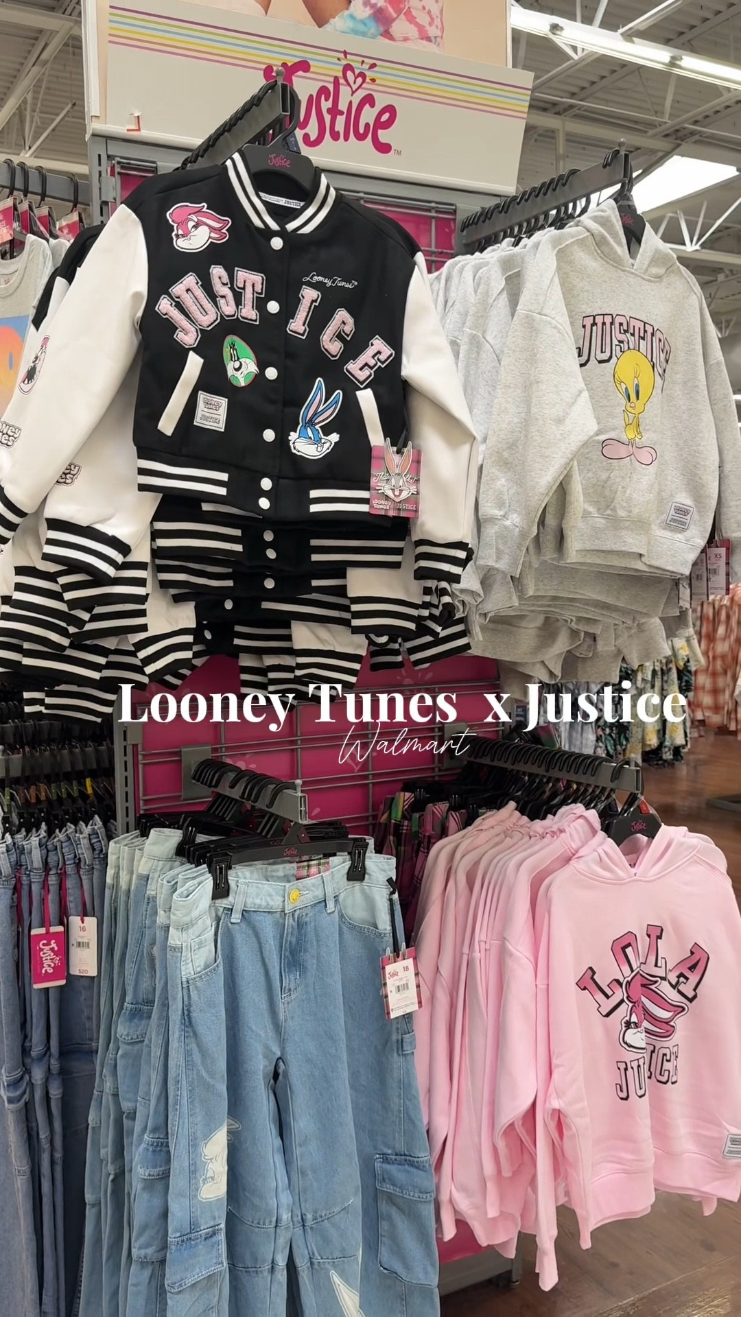 Looney tunes X justice collection spotted at Walmart 

#LTKKids #LTKGiftGuide #LTKStyleTip
