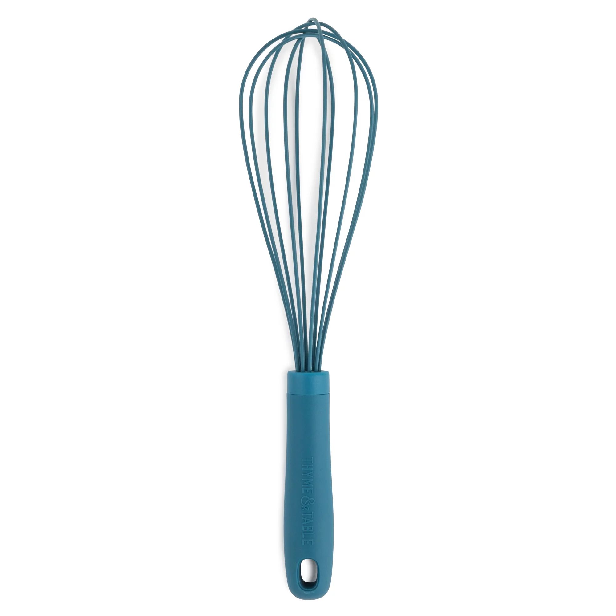 Thyme & Table Food Safe Heat Resistant Silicone Whisk, Blue | Walmart (US)