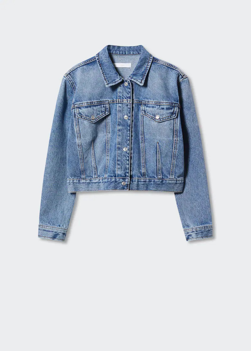 Pocketed denim jacket | MANGO (US)