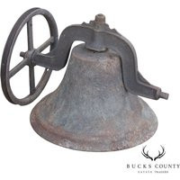 Antique 19Th C. American Cast Iron Bell | Etsy (US)