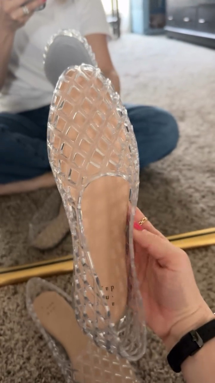 Jelly shoes are coming back!!! Comment JELLY and I will send you the link 🩵

#targetfinds #millennialmom #momfinds #momstyle #targetmom