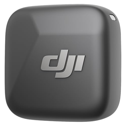 DJI Mic Mini Transmitter (Infinity Black), Ultralight, Wireless Lavalier Microphone for DJI Action 5 Pro/Osmo Pocket 3, Noise Cancelling, Wireless Microphone for Camera/iPhone/Android, Vlog, Streaming | Amazon (US)