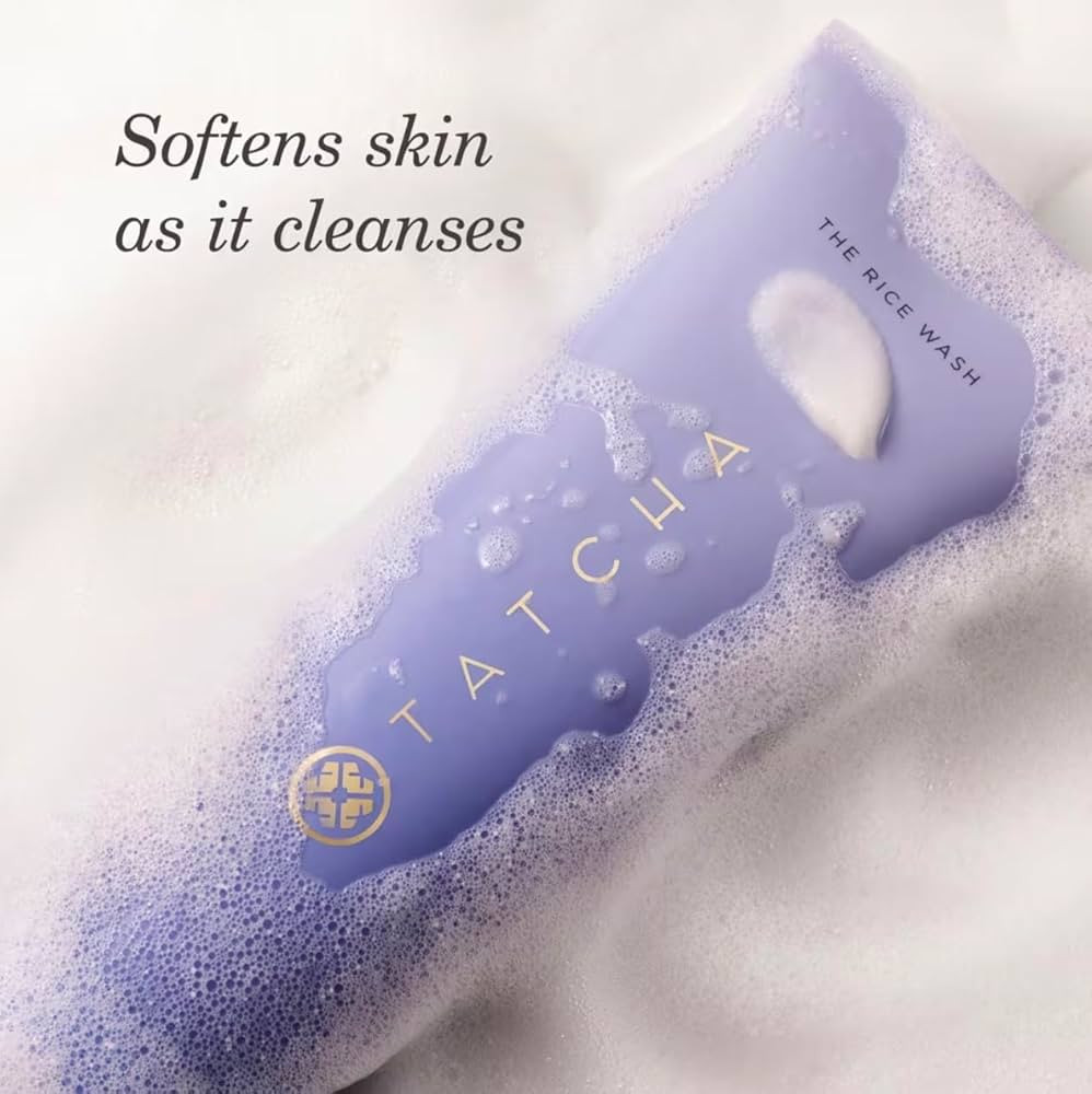 TATCHA The Rice Wash, Travel-Sized | Soft Cream Facial Cleanser - Wash Away Buildup Without Strip... | Amazon (US)