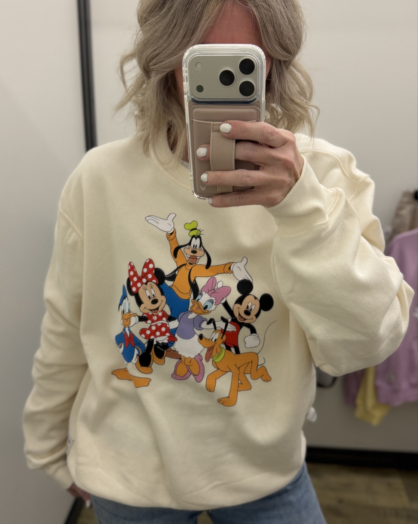 Calling all Disney lovers! These are THE cutest sweatshirts and available for the entire family- baby, toddler, youth & adult! 

Small sizes are ON SALE for $13!

The adult sizes are available IN STORE only at the moment, but I’ve linked the sweatshirts for the littles🫶🏻

Phone case is Walli- use code Nickibthomas to save 10% now. 


#LTKTravel #LTKootd #LTKSaleAlert