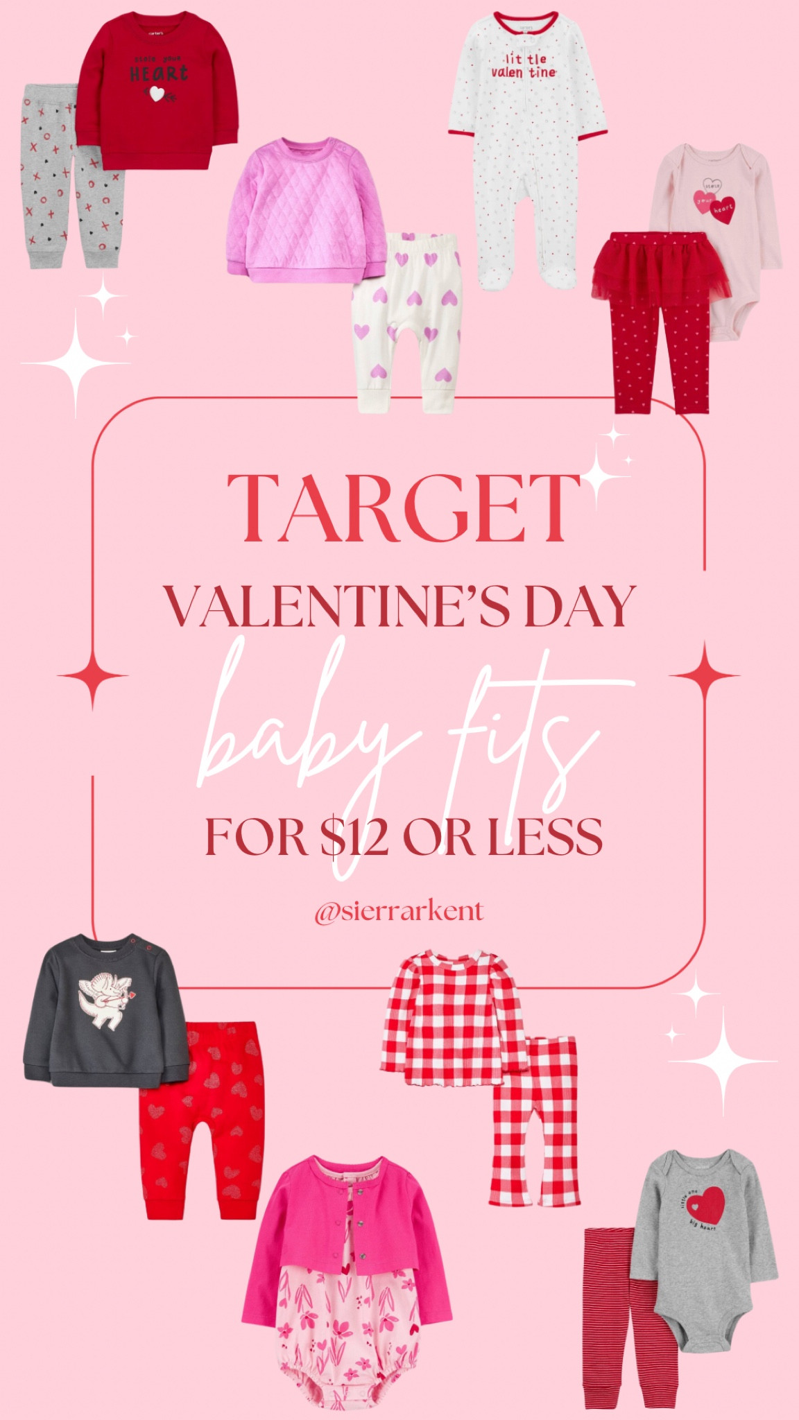cute Valentine’s Day outfits for all little babes! boy and girl / infant and newborn 🩷💌✨ 

target deal valentine day outfit for baby cat & jack carters

#LTKbaby #LTKSeasonal #LTKkids